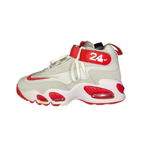 Nike Other - ***SOLD*** Nike Air Griffey Max 1 'Cincinnati Reds' GS Sneakers Size 7Y Red Gray